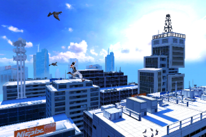 Mirror's Edge really nails the style of it's console brother